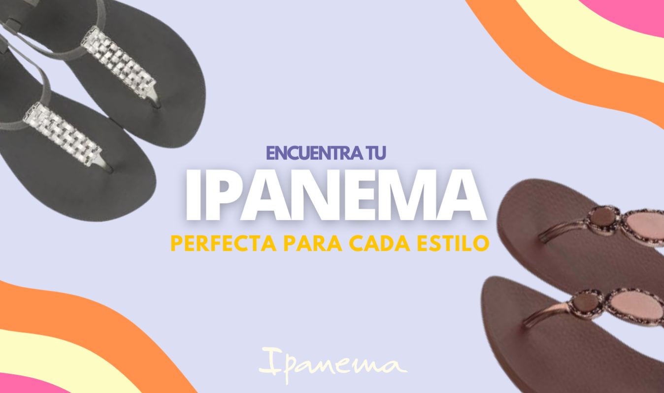 Encuentra tus Ipanema perfectas para tus looks de otoño