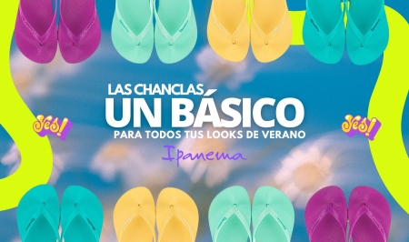 Las chanclas: un básico en tus looks de verano 